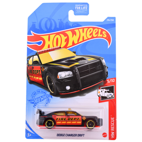 Dodge Charger Drift HW Rescue Hot Wheels - Big J's Garage