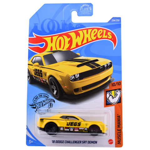 '18 Dodge Challenger SRT Demon Muscle Mania Hot Wheels - Big J's Garage