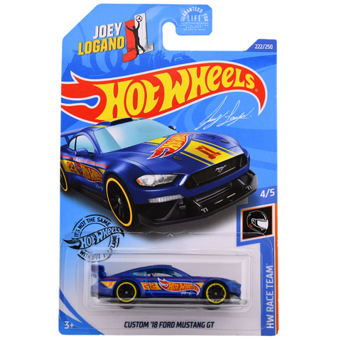 '18 Ford Mustang GR HW Race Team Hot Wheels - Big J's Garage