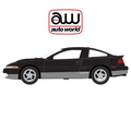 1990 Eagle Talon TSi Gloss Black Body W/Silver Lower Auto World - Big J's Garage