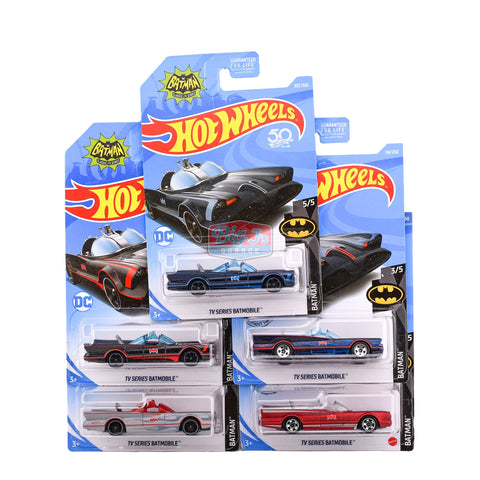 Hot Wheels lot of 5 batman mobiles - Big J's Garage