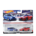 Hot Wheels Premium Car Culture 2-Pack Mitsubishi Lancer Evolution VI and '95 Mitsubishi Eclipse - Big J's Garage