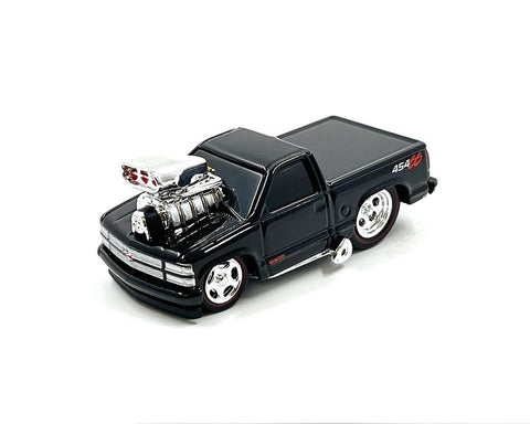(Pre-Order) 1993 Chevrolet 454 SS Pickup Truck Black Muscle Machines Mijo Exclusives - Big J's Garage
