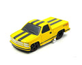 (Pre-Order) 1993 Chevrolet 454 SS Pickup Truck Yellow With Black Stripes Muscle Machines Mijo Exclusives - Big J's Garage