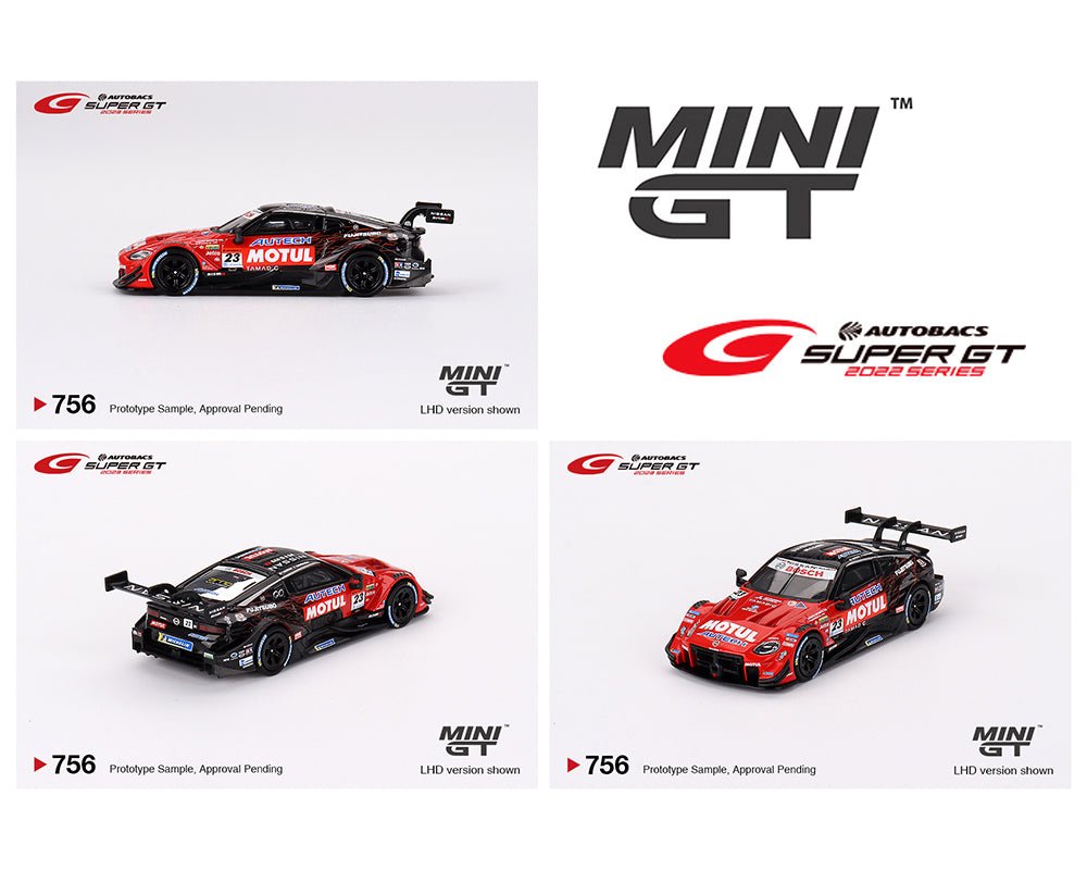 (Pre-Order) Nissan Z GT500 #23 Motul Autech Z Nismo 2023 Super GT Series  Japan Exclusive Mini GT