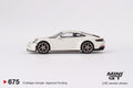 (Pre-Order) Porsche 911 (992) GT3 Touring Crayon White Mini GT Mijo Exclusives - Big J's Garage