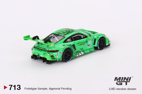 (Pre-Order) Porsche 911 GT3 R #80 GTD AO Racing (Rexy) 2023 IMSA Sebring 12 Hrs Mini GT Mijo Exclusives - Big J's Garage