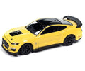 2021 Ford Mustang Shelby GT500 Carbon Fiber Track Pack Grabber Yellow w/Black Roof Auto World - Big J's Garage