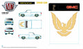 (Chase) 1988 GMC Sierra 1500 Custom Pickup Truck White W/Gold Firebird Hobby Exclusive M2 Machines - Big J's Garage