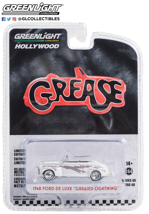 1948 Ford De Luxe Convertible Greased Lightnin' Grease (1978) Greenlight Collectibles - Big J's Garage