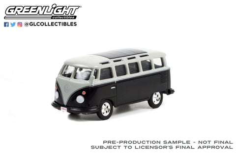 1962 Volkswagen Type 2 (T1) Custom Bus (Lot #1426) - Black and Silver with Black Interior Barrett-Jackson ‘Scottsdale Edition’ Series 9 Greenlight Collectibles - Big J's Garage