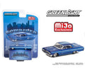 1964 Chevrolet Impala SS Lowrider Blue Greenlight Collectibles Mijo Exclusive - Big J's Garage