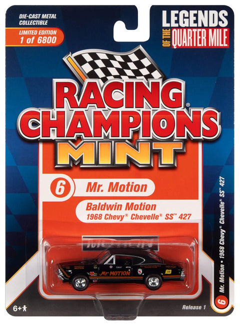 1968 Baldwin Motion Chevelle Black Racing Champions - Big J's Garage