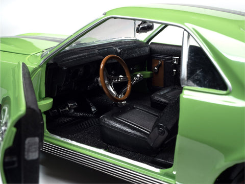1969 AMC AMX Big Bad Green Auto World - Big J's Garage