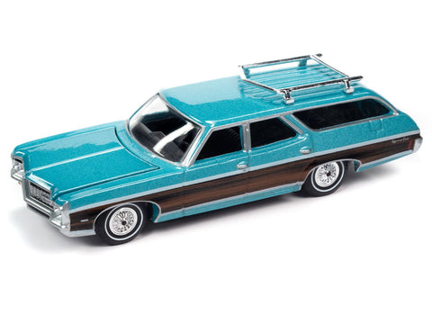 1970 Chevrolet Kingswood Estate Misty Turquoise Poly w/Side Woodgrain Auto World - Big J's Garage