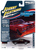 1970 Chevrolet SS 454 Black Cherry Johnny Lightning - Big J's Garage