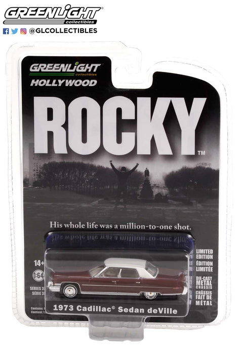 1973 Cadillac Sedan deVille Rocky (1976) Greenlight Collectibles - Big J's Garage