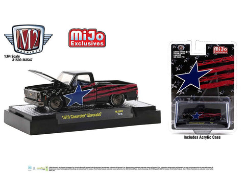 1979 Chevrolet Silverado Stars and Stripes Mijo Exclusive M2 Machines - Big J's Garage