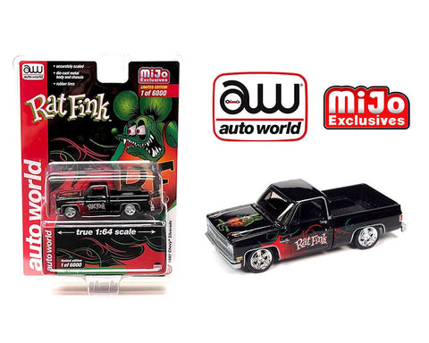 1981 Chevrolet Silverado Rat Fink with tow hitch Auto World - Big J's Garage