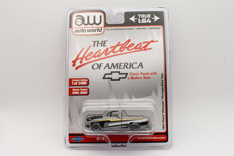 1983 Chevy Silverado Grey Baba Yaga The Heartbeat of America Auto World SG Exclusive - Big J's Garage