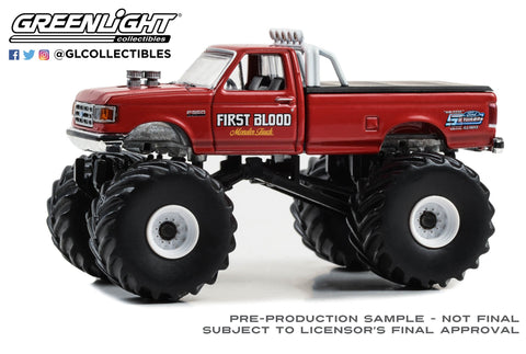 1990 Ford F-350 - First Blood - Kings of Crunch Series 14 Greenlight Collectibles - Big J's Garage
