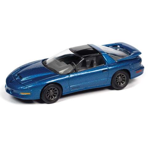 1996 Pontiac Firebird T/A WS6 Blue Johnny Lightning - Big J's Garage