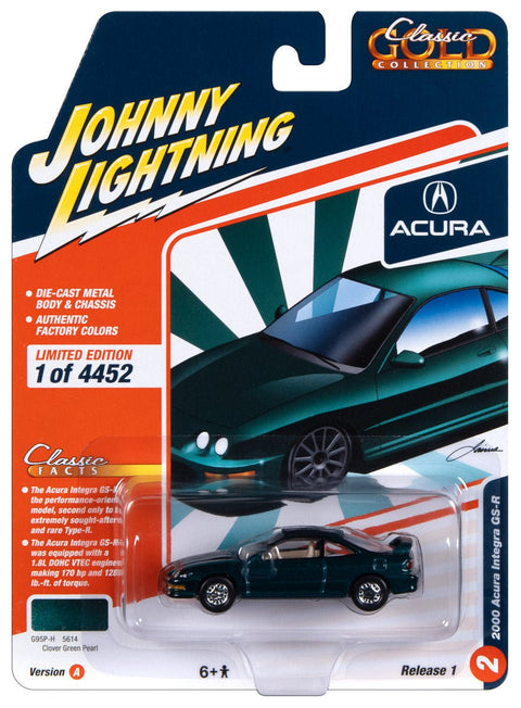 2000 Acura Integra GS-R Green Pearl Johnny Lightning - Big J's Garage