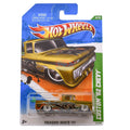 2011 HOT WHEELS SUPER TREASURE HUNT CUSTOM '62 CHEVY GOLD - Big J's Garage