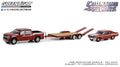 2020 Chevrolet Silverado High Country with 1969 Chevrolet Nova Yenko SC 427 on Flatbed Trailer Hollywood Hitch & Tow Series 12 - Counting Cars Greenlight Collectibles - Big J's Garage