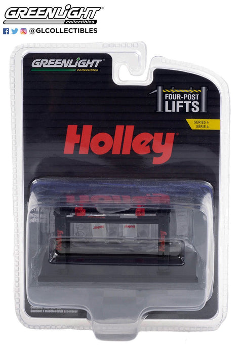 4-Post Lift Holley Performance Auto Body Shop Greenlight Collectibles - Big J's Garage