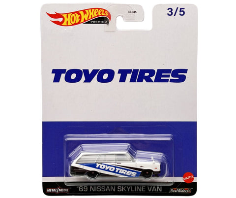 69 Nissan Skyline Van Toyo Tires Hot Wheels - Big J's Garage