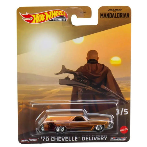 '70 Chevelle Delivery Star Wars Mandalorian Hot Wheels Pop Culture - Big J's Garage