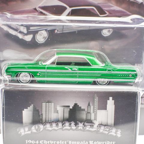 (Chase) 1964 Chevrolet Impala SS Lowrider Black Greenlight Collectibles Mijo Exclusive