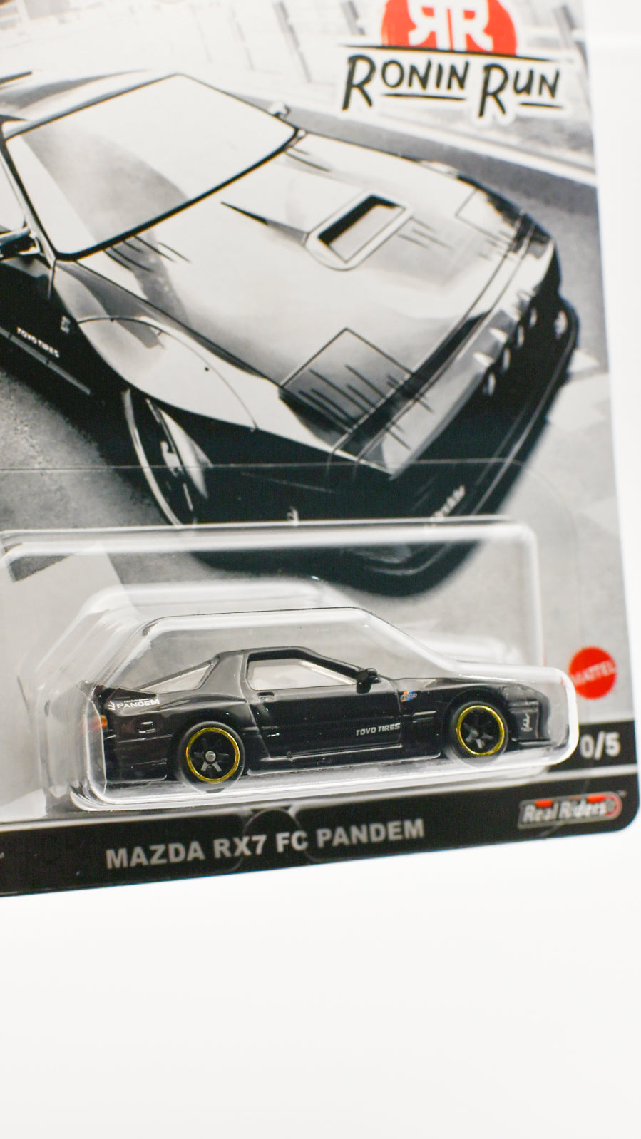 (Chase) Mazda RX7 FC Pandem With Sterling Protector Hot Wheels Car Culture  Ronin Run