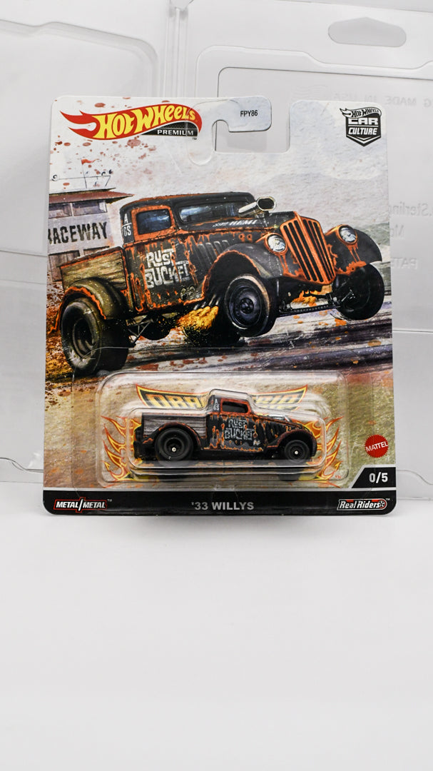 (Chase) '33 Willys Drag Strip Hot Wheels Car Culture