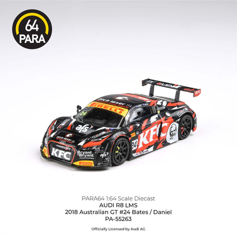 Audi R8 LMS 2018 Australian GT Championship KFC Para64 - Big J's Garage