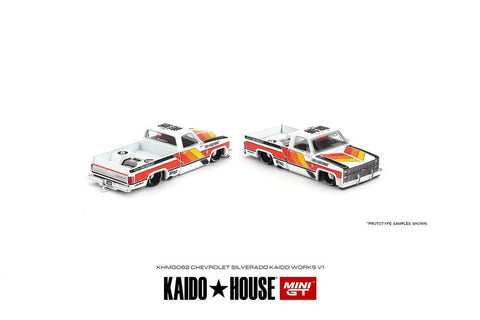Chevy Silverado Kaido Works V1 Sunburst Kaido House x Mini GT - Big J's Garage