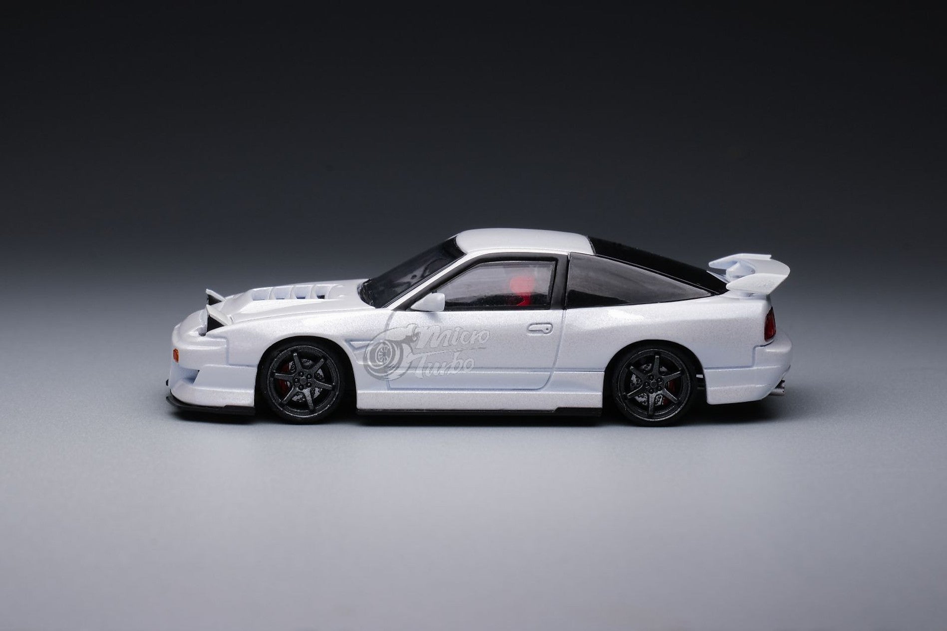 Custom 180SX Spirit Rei 'Miyabi' White Micro Turbo Big J's Garage