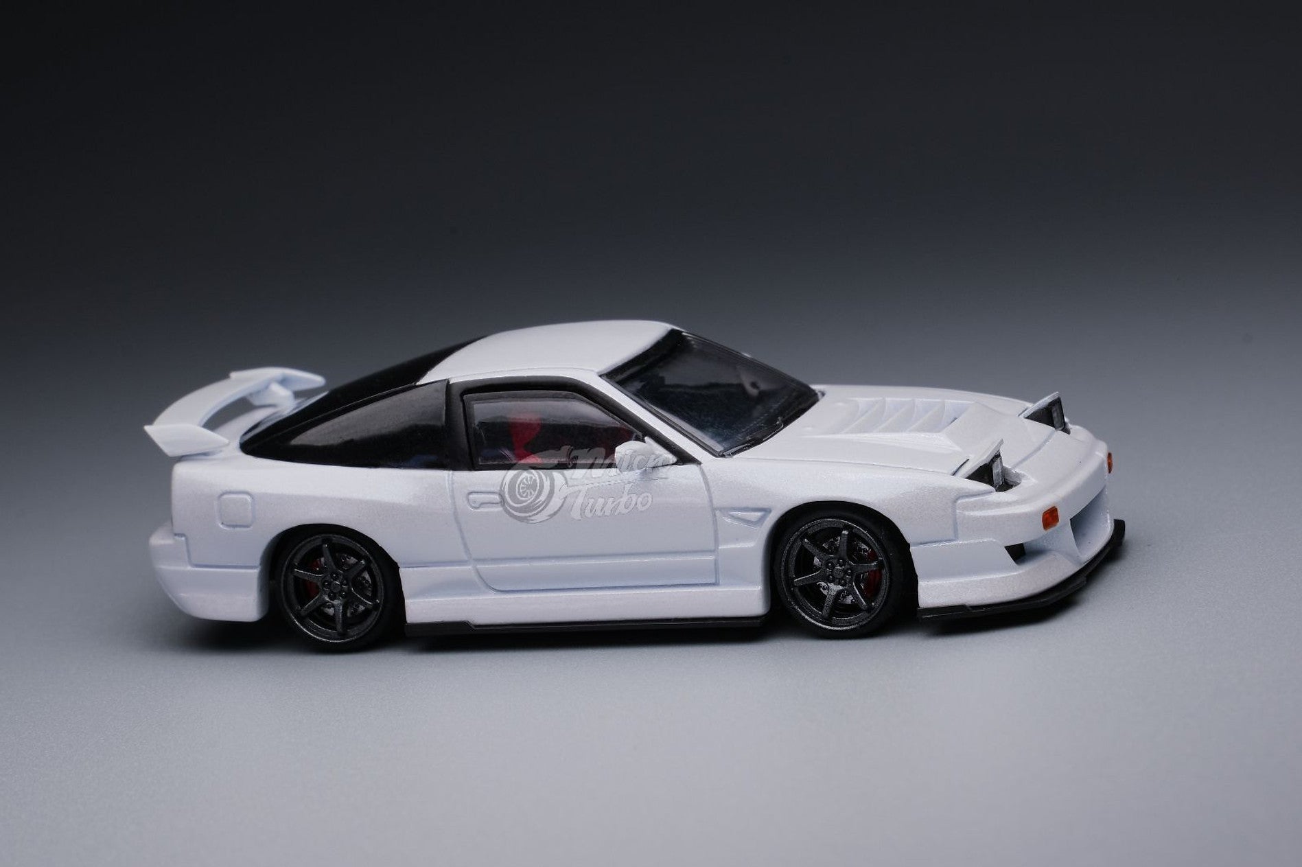 Custom 180SX Spirit Rei 'Miyabi' White Micro Turbo Big J's Garage