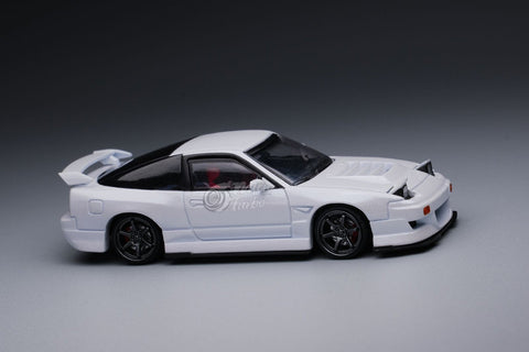 Custom 180SX Spirit Rei 'Miyabi' White Micro Turbo - Big J's Garage