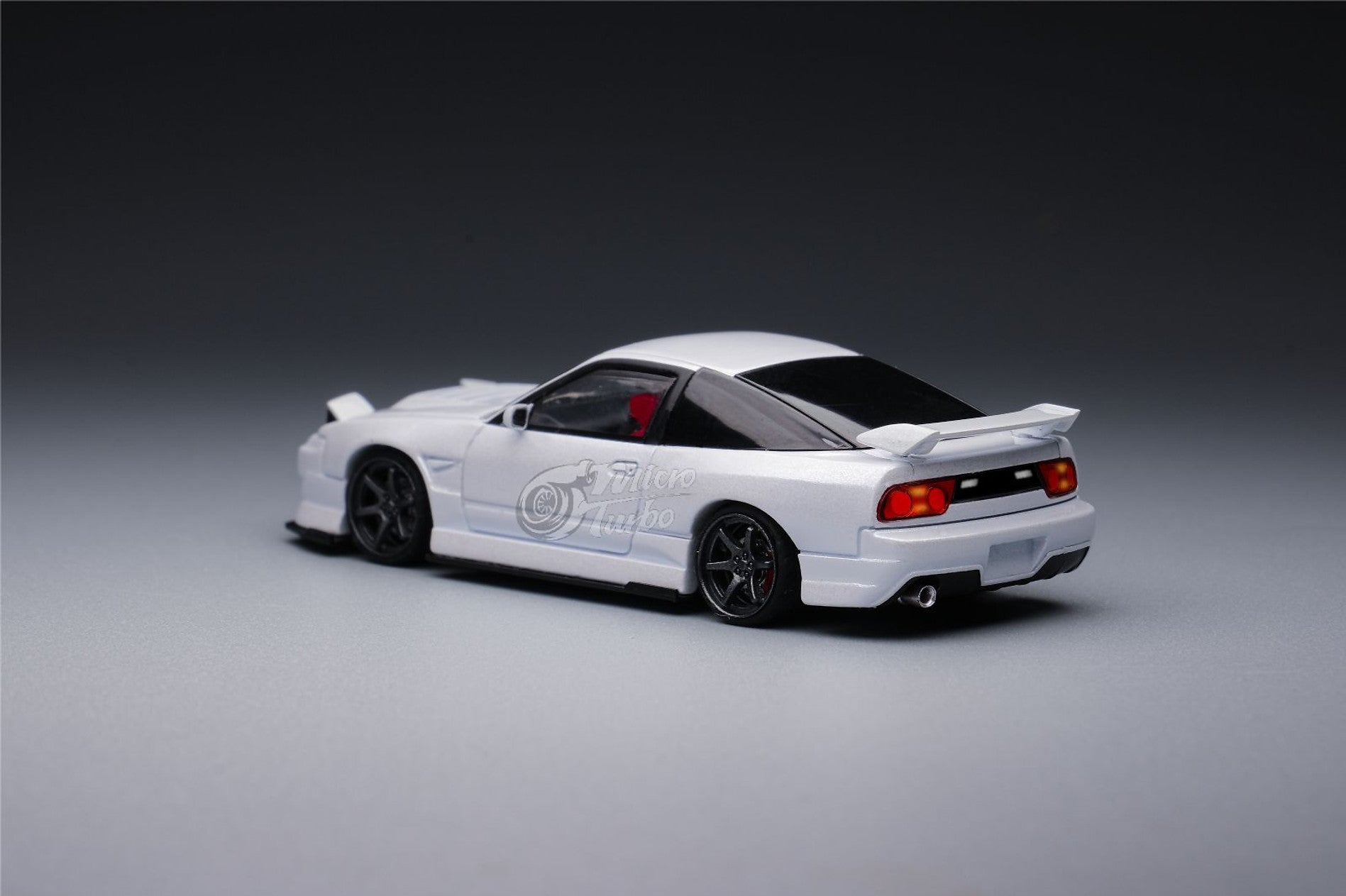 Custom 180SX Spirit Rei 'Miyabi' White Micro Turbo Big J's Garage