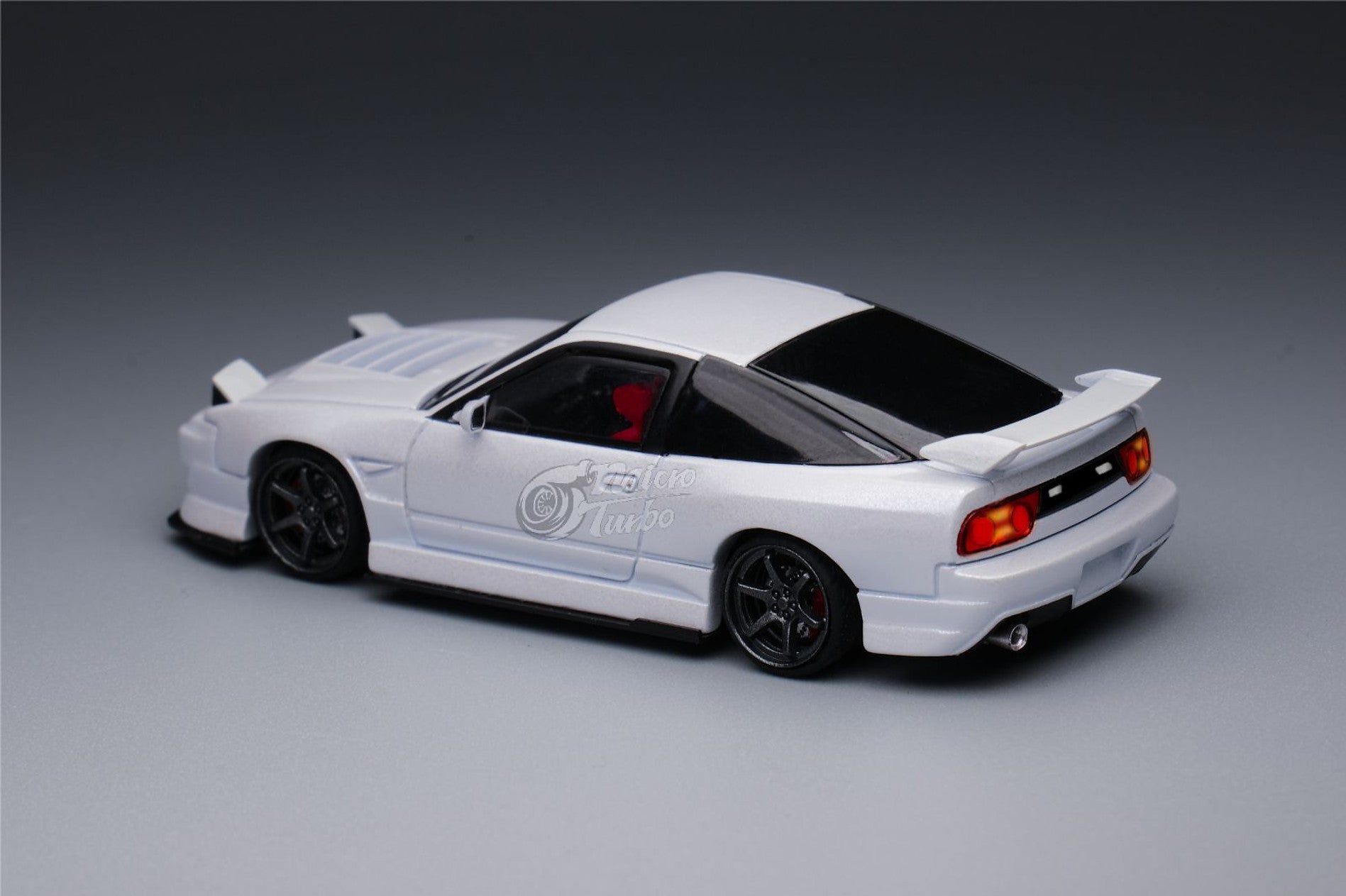 Custom 180SX Spirit Rei 'Miyabi' White Micro Turbo Big J's Garage