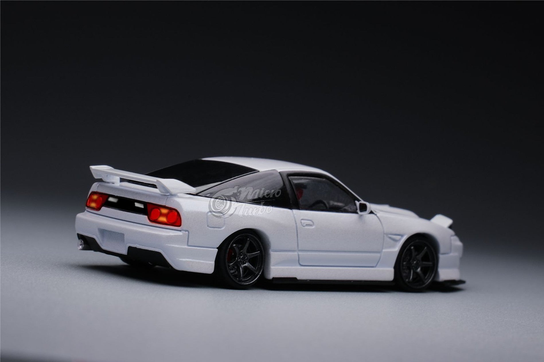 Custom 180SX Spirit Rei 'Miyabi' White Micro Turbo Big J's Garage