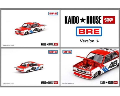 Datsun 510 Pro Street Kaido House x Mini GT BRE Version 1 - Big J's Garage