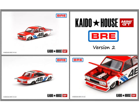Datsun 510 Pro Street Kaido House x Mini GT BRE Version 2 - Big J's Garage