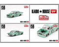 Datsun 510 Pro Street Kaido House x Mini GT Mijo Exclusive Limited Edition in Green - Big J's Garage