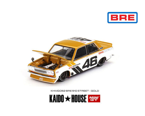 Datsun 510 Street BRE V3 Kaido House x Mini GT - Big J's Garage