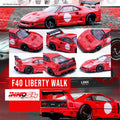 Ferrari F40 Liberty Walk Red Tokyo Auto Salon 2023 Inno 64 - Big J's Garage