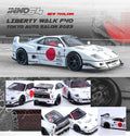 Ferrari F40 Liberty Walk White Tokyo Auto Salon 2023 Inno 64 - Big J's Garage