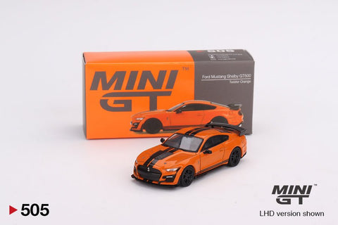 Ford Mustang Shelby GT500 Twister Orange Mini GT Mijo Exclusive - Big J's Garage